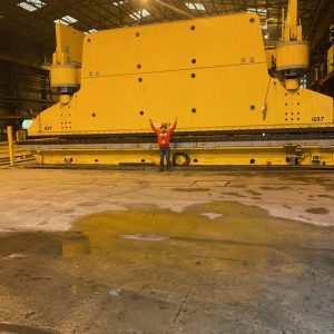 Pedowitz Machinery Movers CNC Trucking Servicios y Capacidad de aparejos Miami Press Brake z